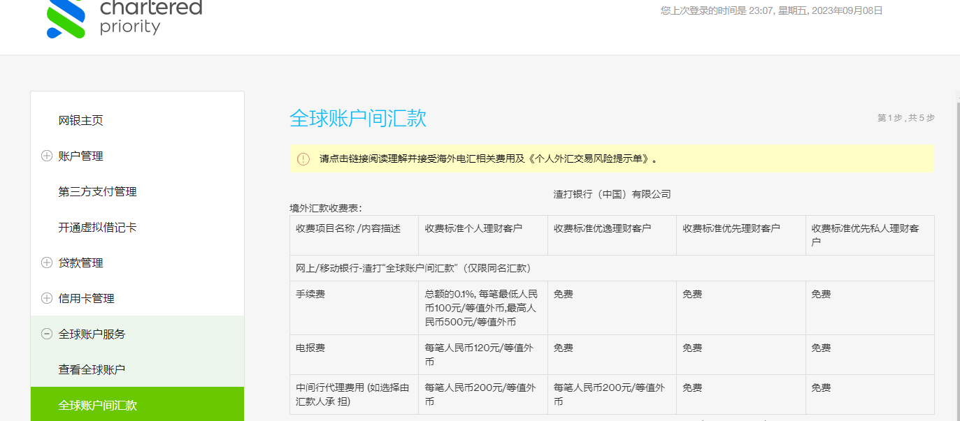 图片[1]-内地渣打银行收费明细-阿杰离岸-711Bank