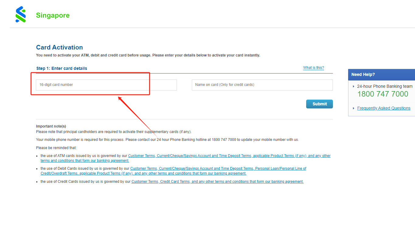 图片[1]-新加坡渣打要激活海外使用功能才能才内地或者其他地区消费-阿杰离岸-711Bank