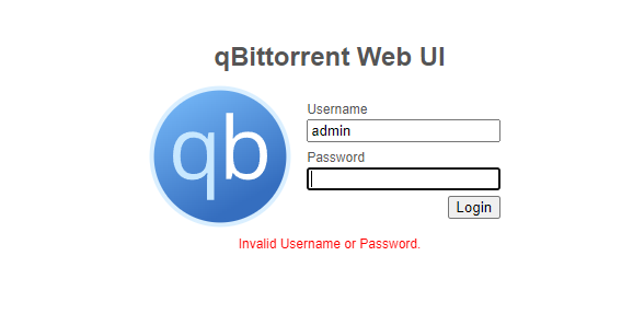 图片[1]-docker安装qbittorrent后登录不上，显示密码错误-极客分享