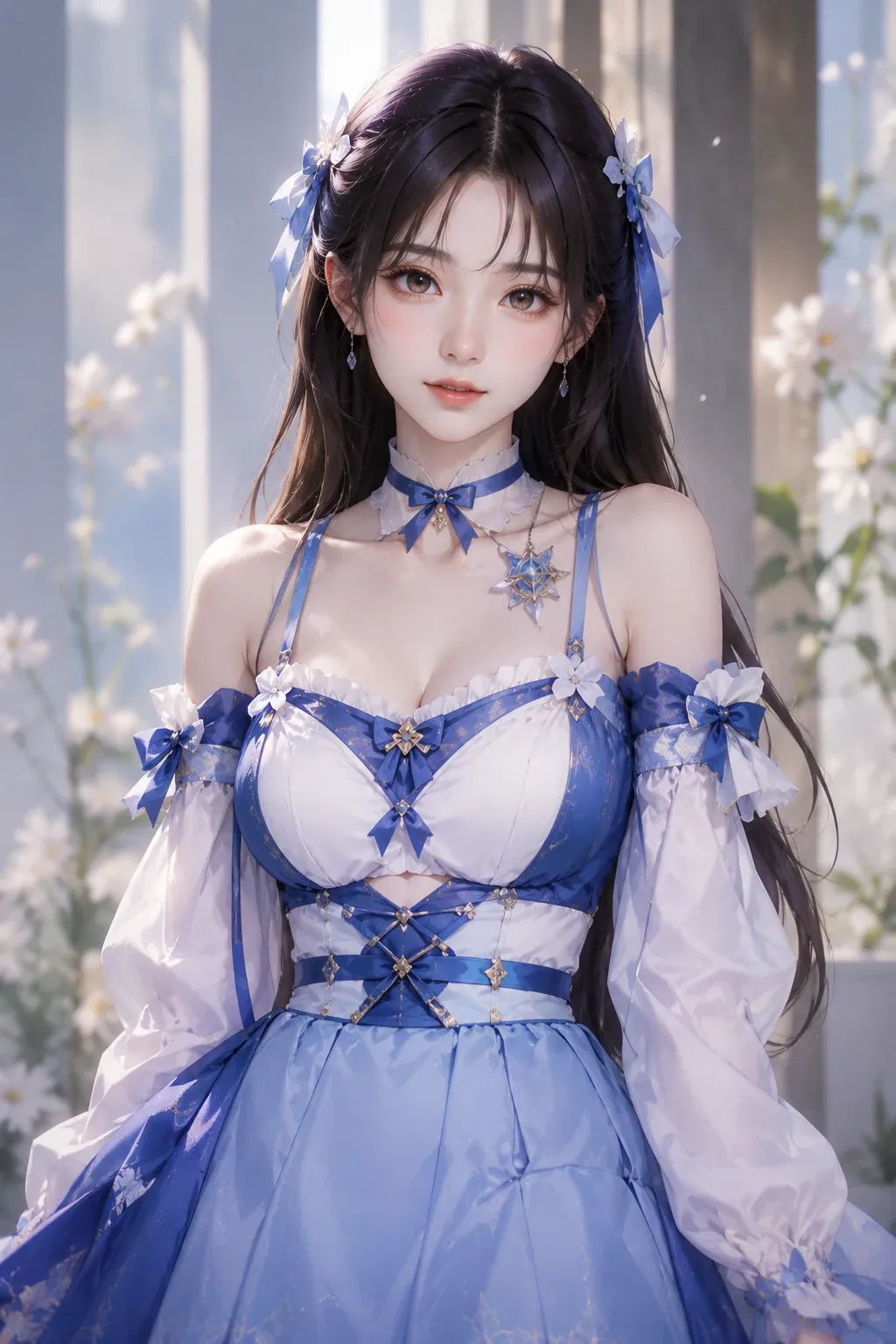 二次元少女 风格 AI 换装预览
