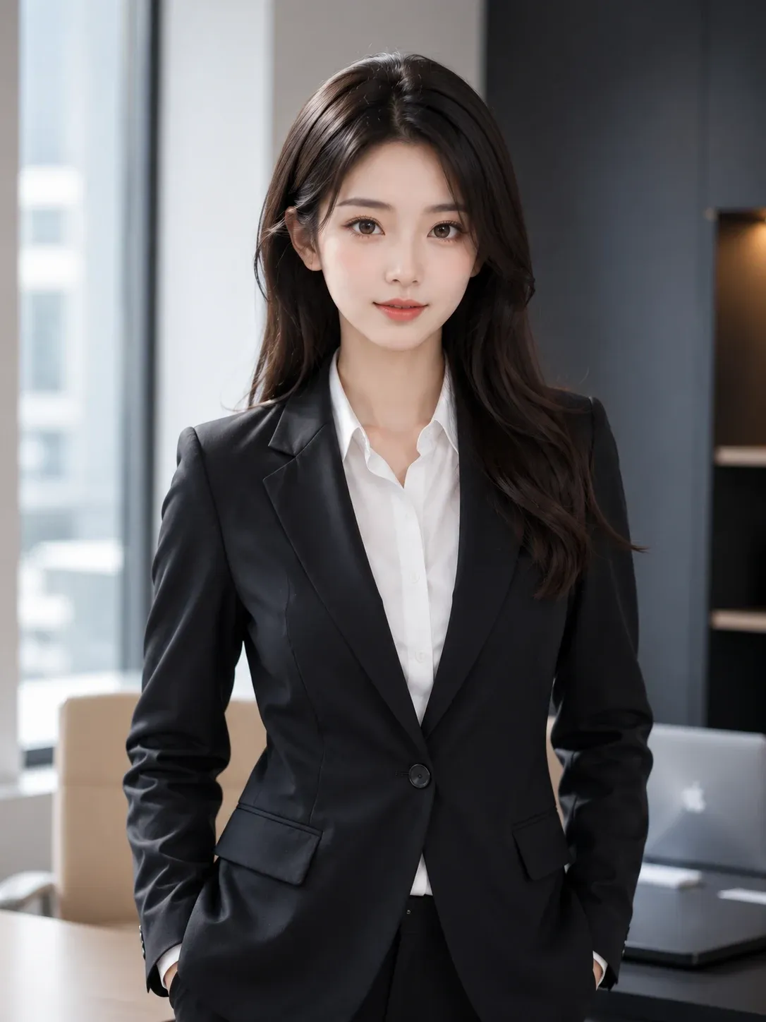 职业西装 风格 AI 换装预览