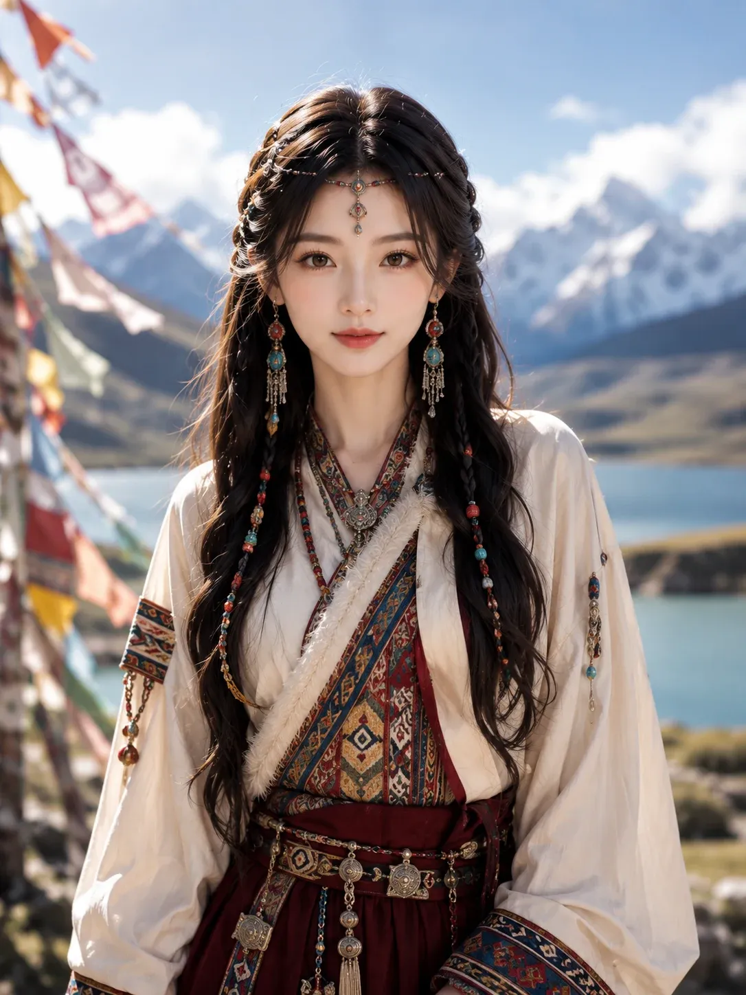 民族风 风格 AI 换装预览